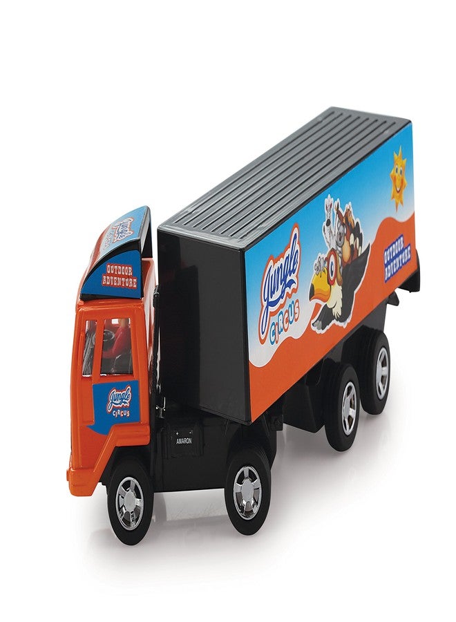 Shinsei Plastic Cargo Truck, Pack Of 1, Orange - Baby - Image 2